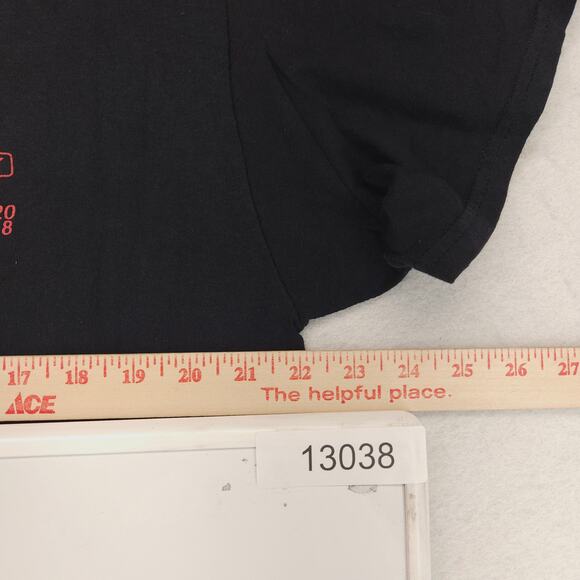 Scorpion Wolrd Tour Band Crew Neck Short Sleeve Graphic Shirt Mens Size L Black - Picture 8 of 11